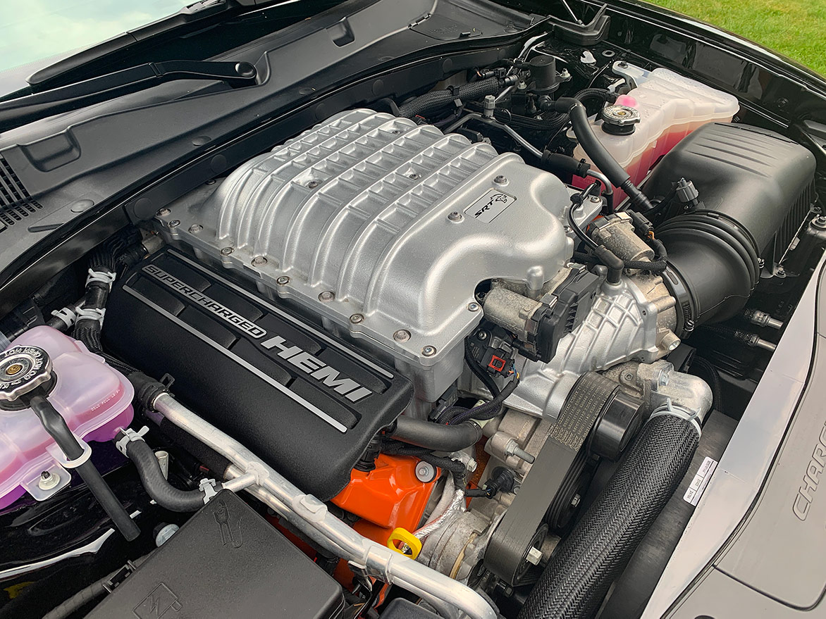 2020 Charger SRT Hellcat Widebody engine