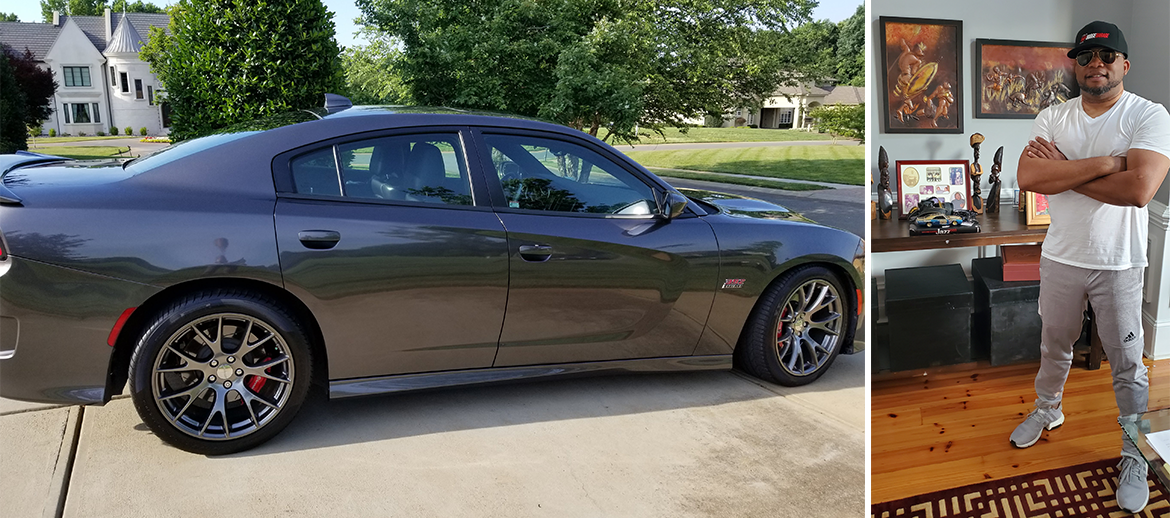 Dodge Charger SRT 392 and owner