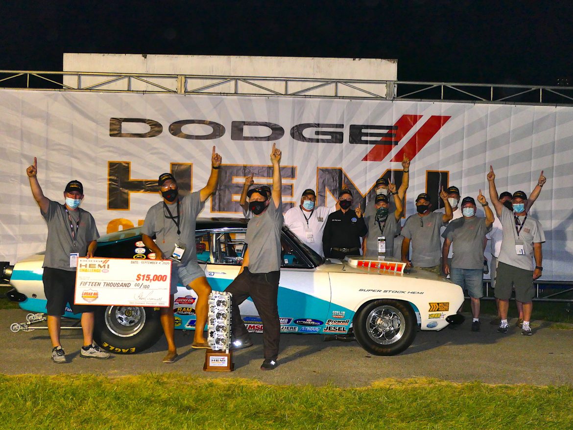 New Dodge HEMI<sup>®</sup> Challenge Champion Crowned at the 2020 NHRA U.S. Nationals