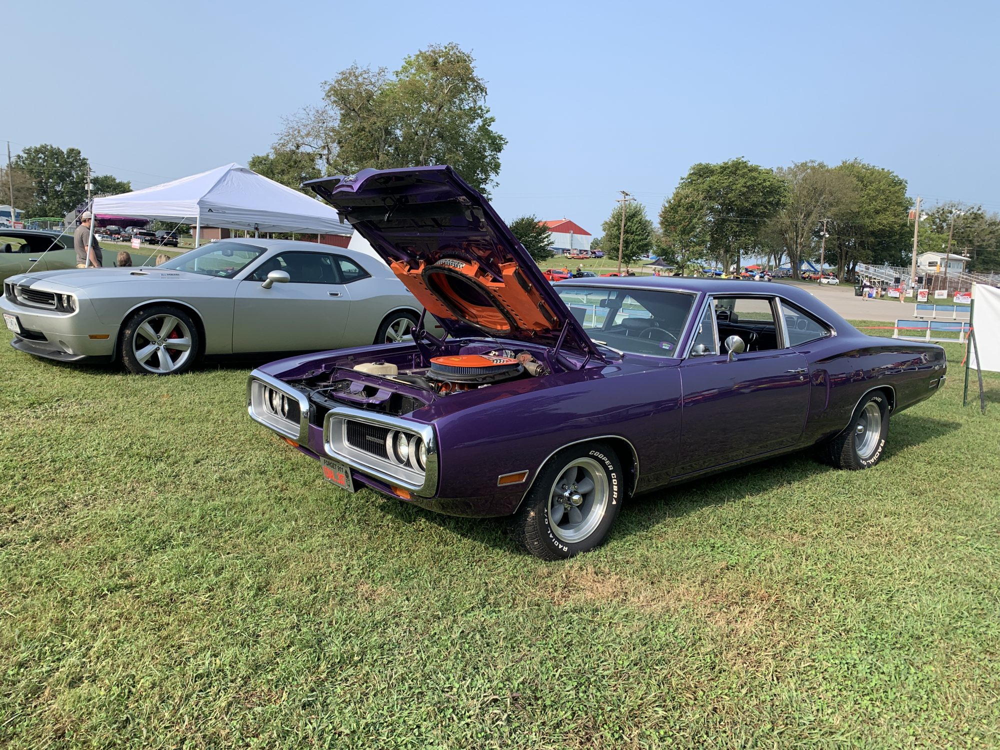 Classic Dodge on display