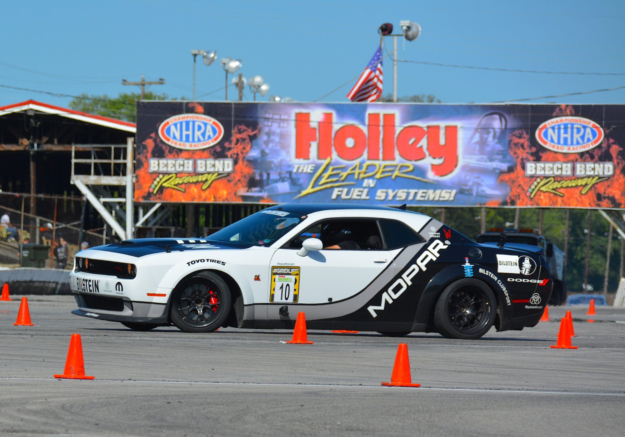 Mopar vehicle on display