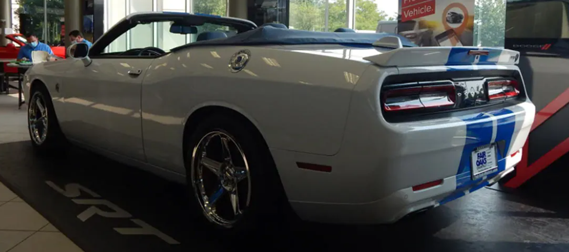 Cruise in this Challenger Convertible