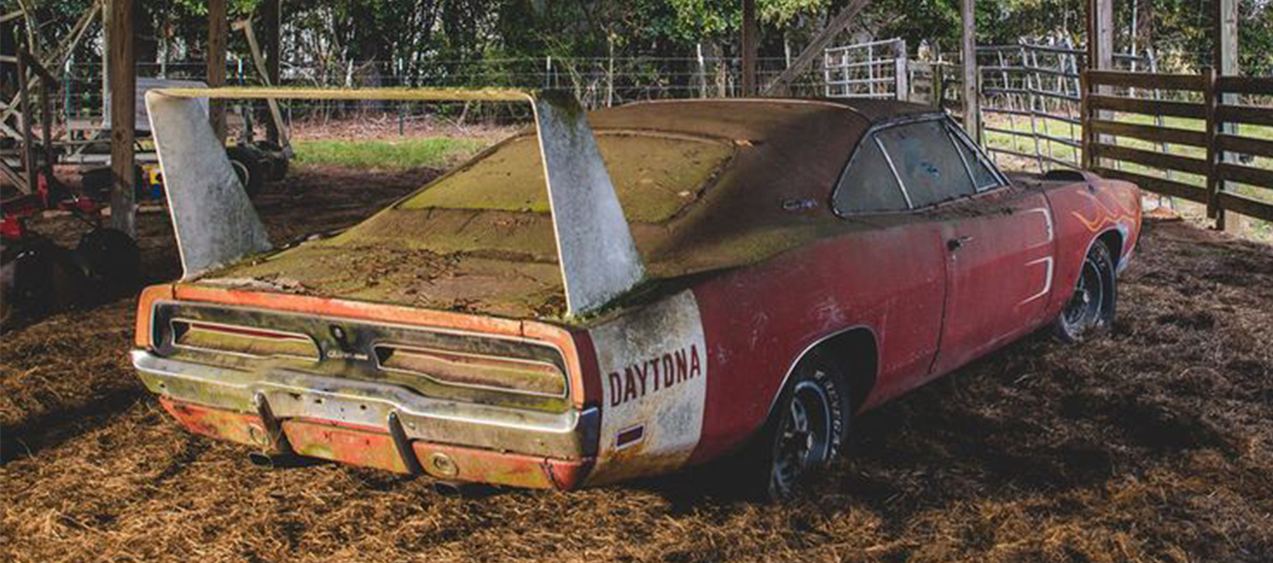 Abandoned Dodge Charger Daytona