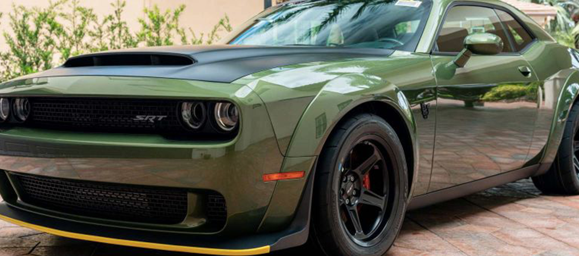 Un-unleashed Dodge Challenger SRT<sup>®</sup> Demon