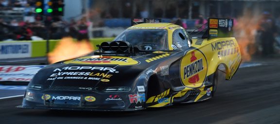 Matt Hagan's funny car racing