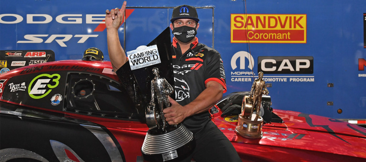 CarCast: Matt Hagan Talks to the Guys About His World Championship Funny Car Win