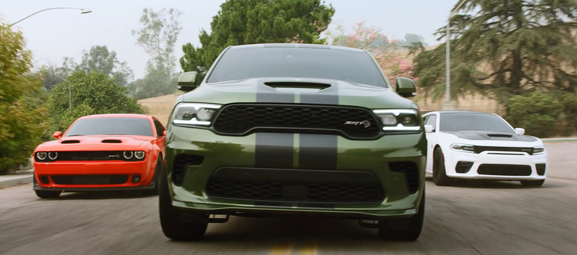 Dodge Durango, Dodge Challenger, and Dodge Charger