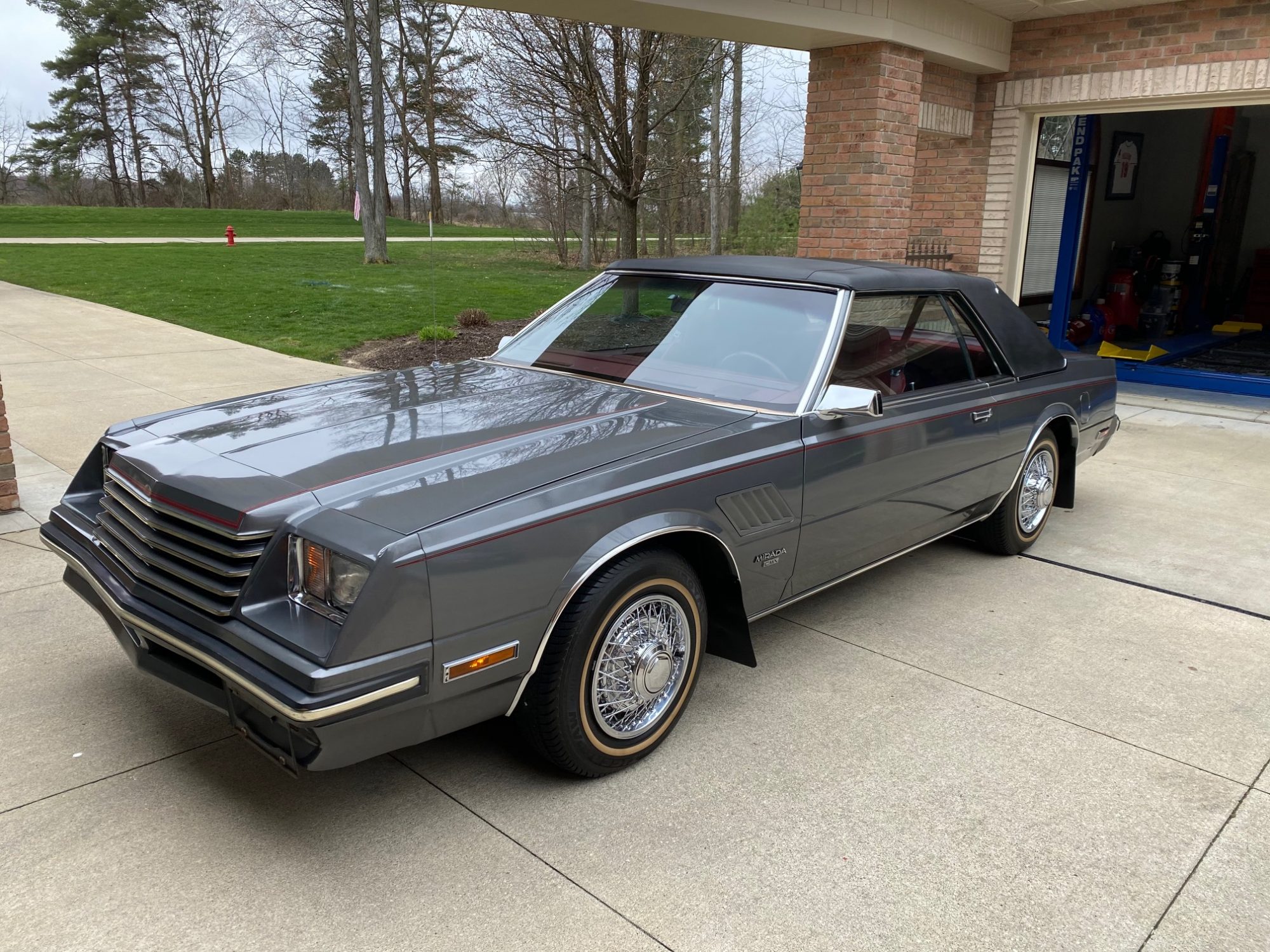 Gray 1982 Dodge Mirada CMX