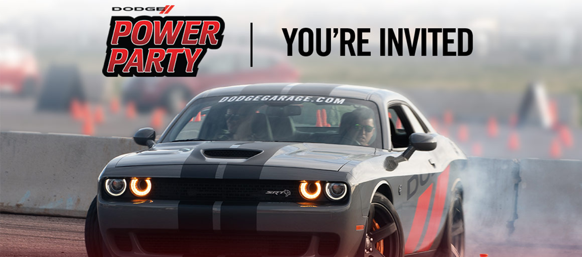 Power Party invitation