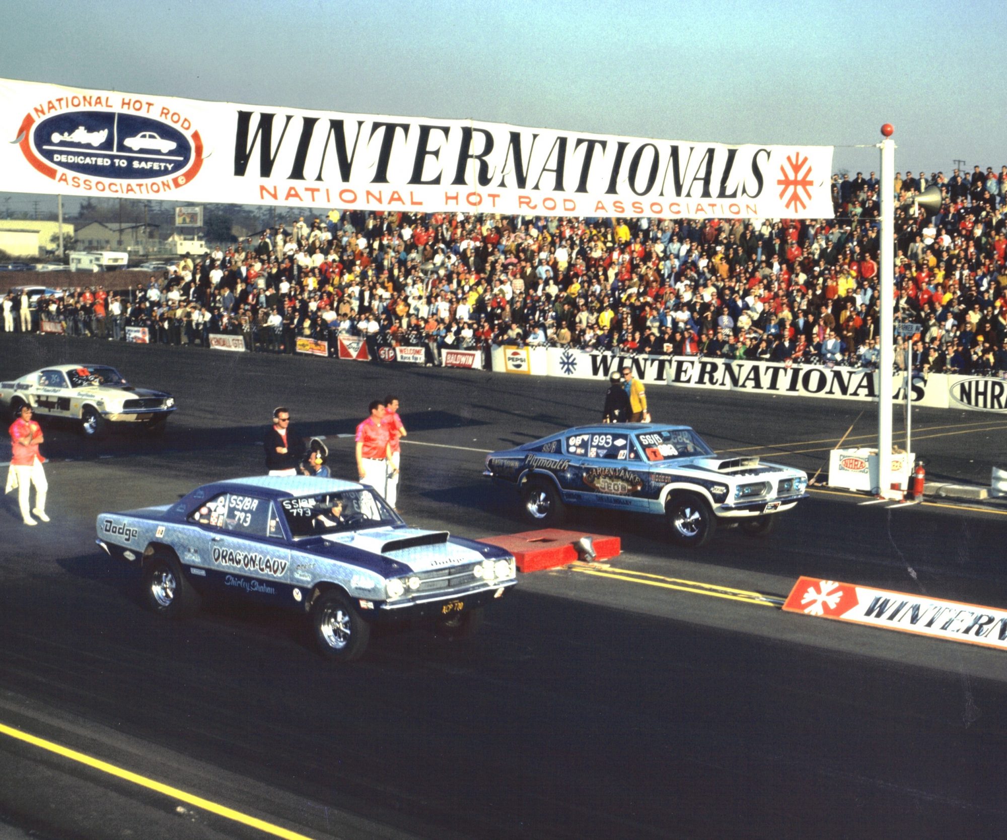 Factory Stock race at Winternationals