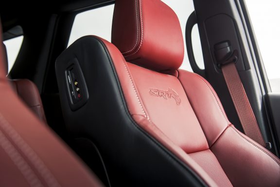 2021 Dodge Durango SRT Hellcat Demonic Red interior