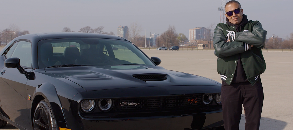 Chief James Craig with his Dodge vehicle