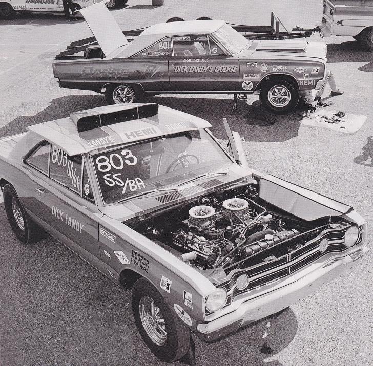 Mary Ann Foss Dick Landy race cars