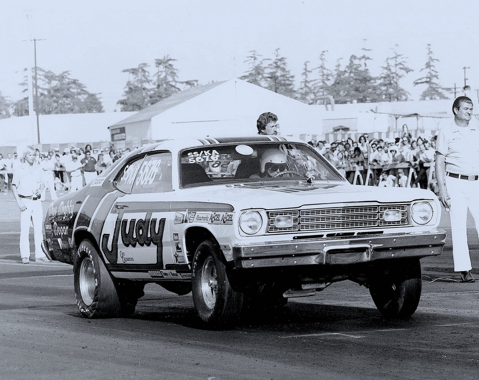 Judy Lilly drag racing