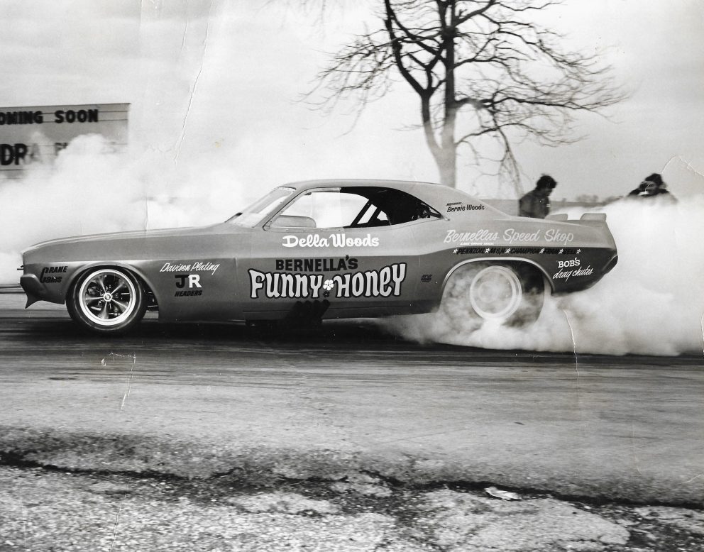 Women Drag Racers in History Della Woods Dodge Garage