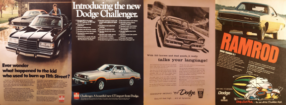 Old Dodge advertisements