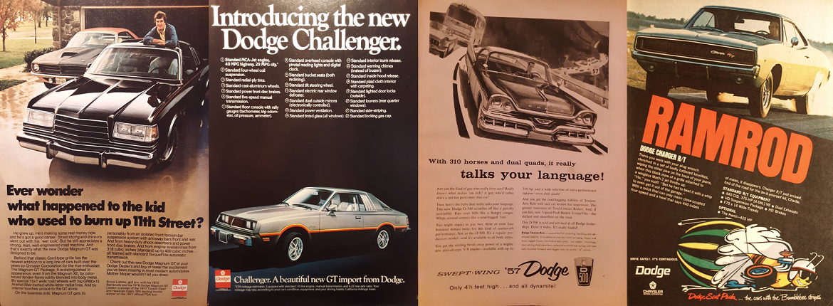 Old Dodge advertisements