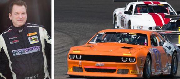 Jeff Hinkle and his Challenger