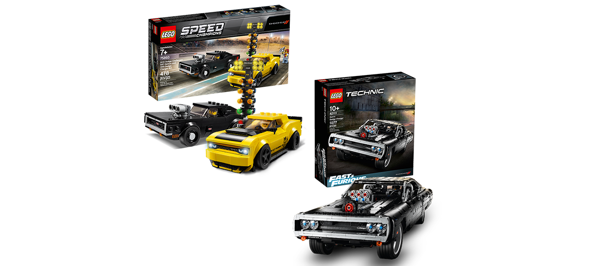 Dodge branded Legos