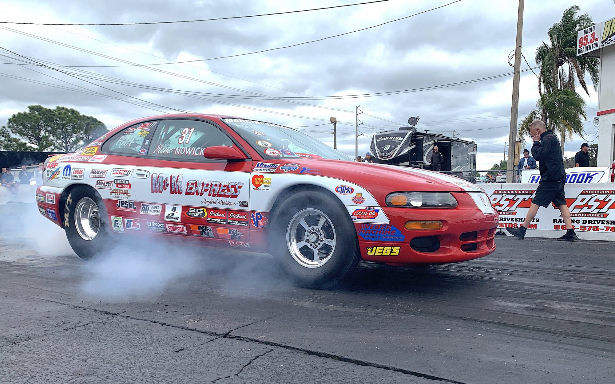 Mark Nowicki drag racing