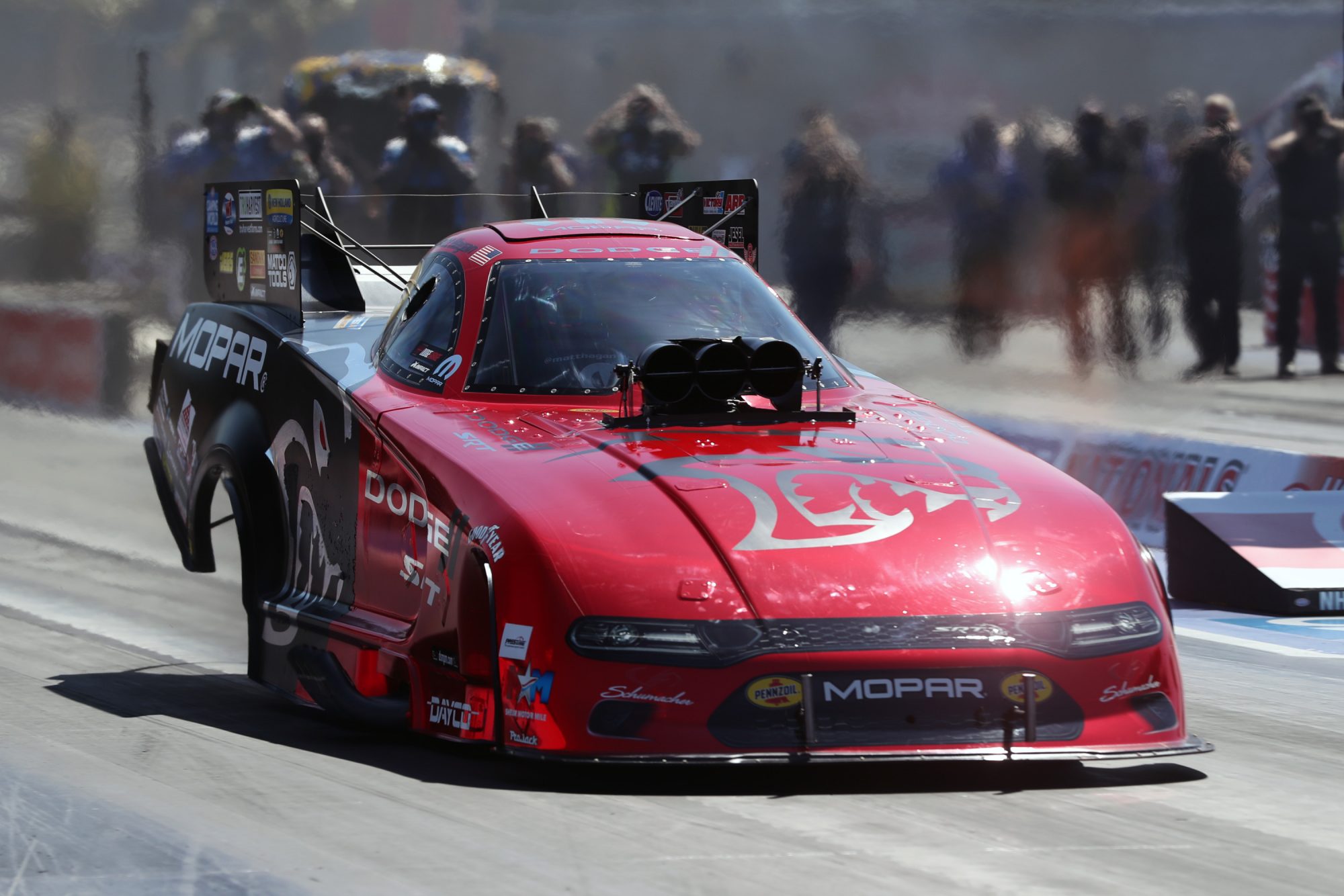 Matt Hagan's funny car