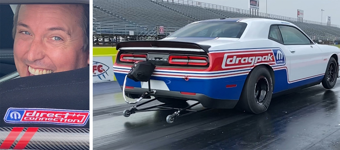 Dennis Chaisson Introduces the World to His New 2021 Dodge Challenger Mopar<sub>®</sub> Drag Pak