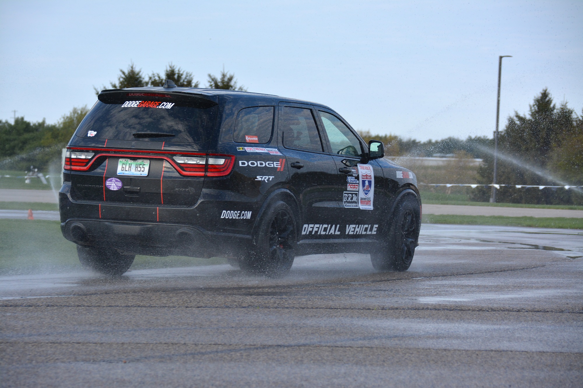 Durango SRT Hellcat racing in One Lap of America 2021