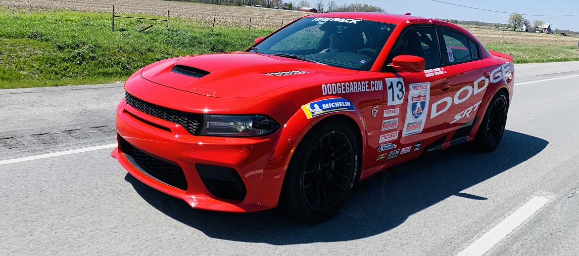 Charger SRT Hellcat Redeye Racing in One Lap of America 2021