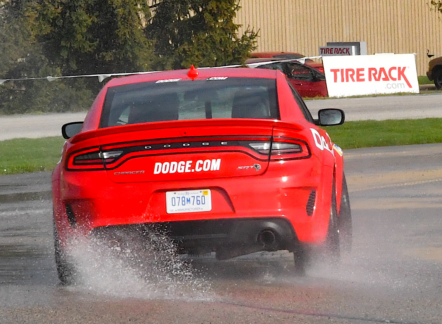 Charger SRT Hellcat Redeye racing in One Lap of America