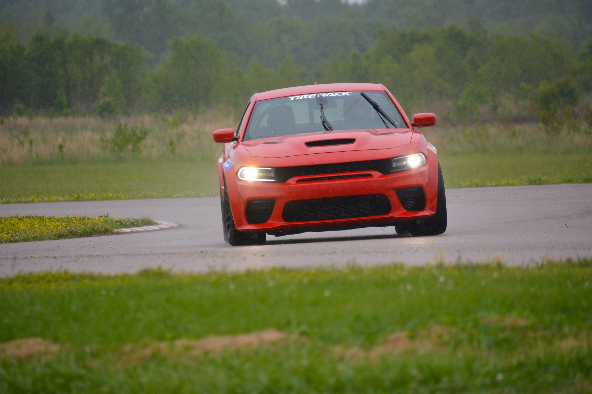 Charger SRT Hellcat Redeye racing in One Lap of America