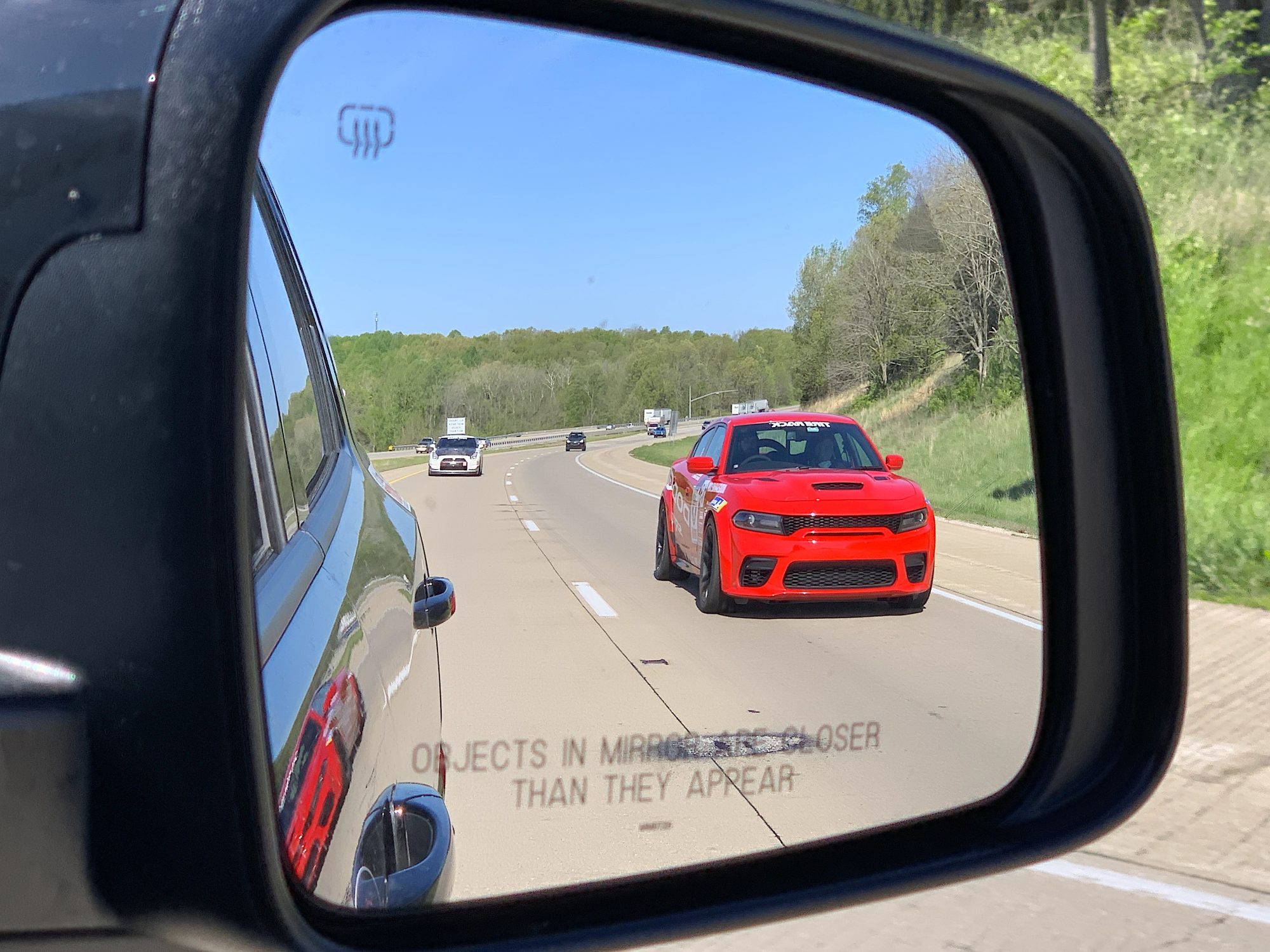 Charger SRT Hellcat Redeye racing in One Lap of America