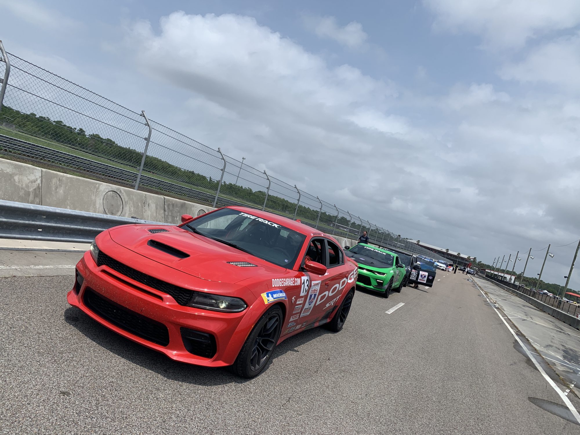 Charger SRT Hellcat Redeye racing in One Lap of America