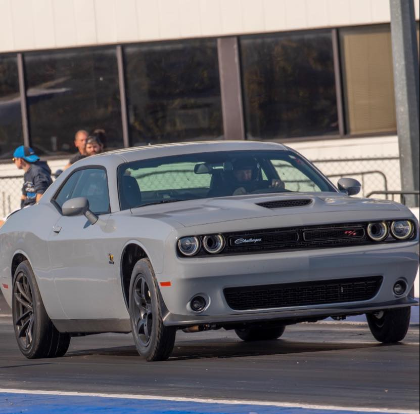 Challenger Scat Pack Drag Racing