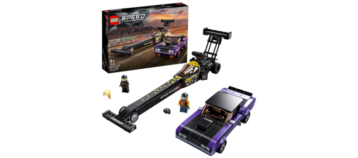 Dodge//SRT<sup>®</sup> Brand and The LEGO Group Launch New LEGO<sup>®</sup> Speed Champions Mopar Dodge//SRT Top Fuel Dragster and 1970 Dodge Challenger Building Set