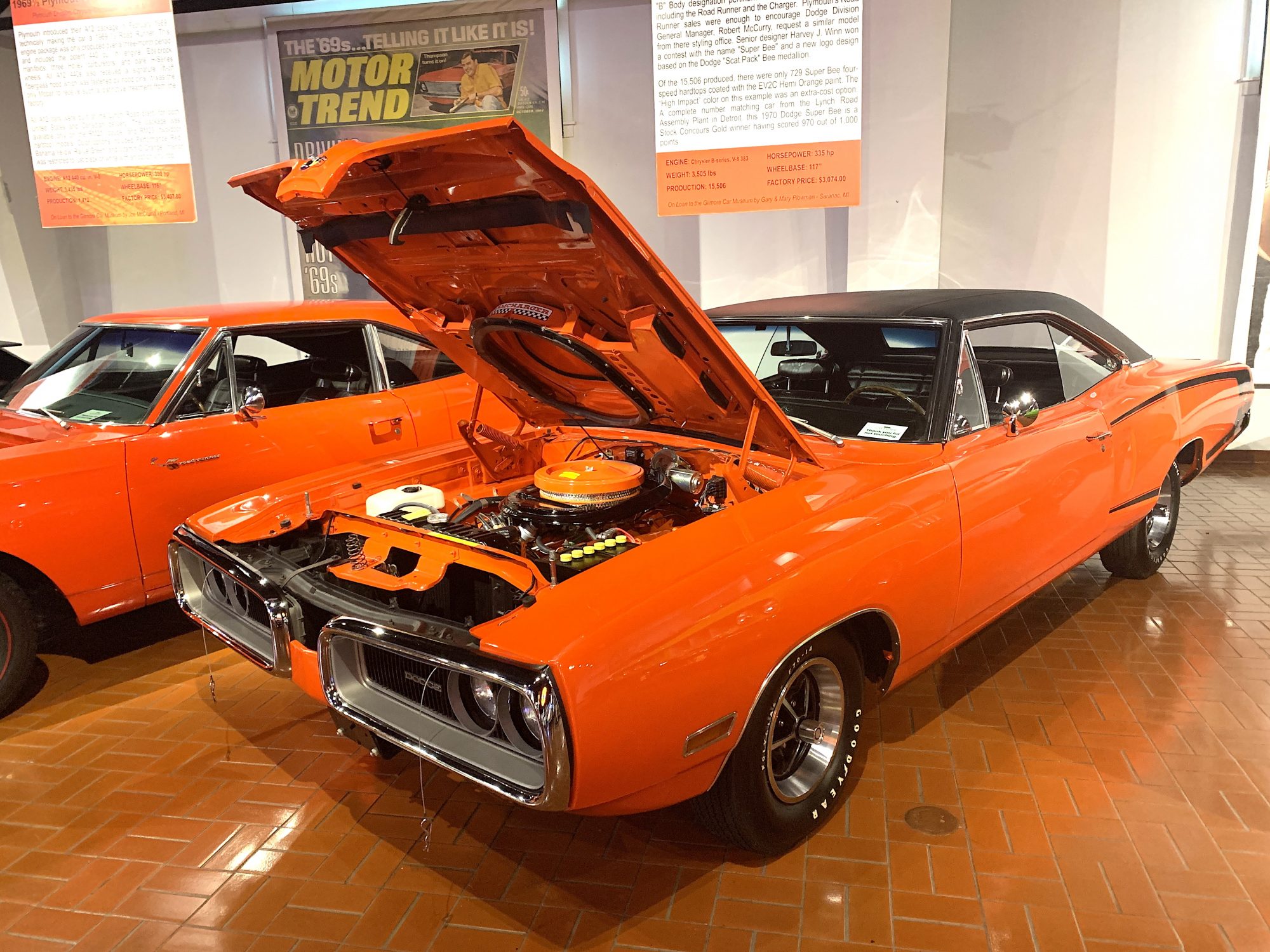 Mopar vehicle on display at Mopars at the Red Barns