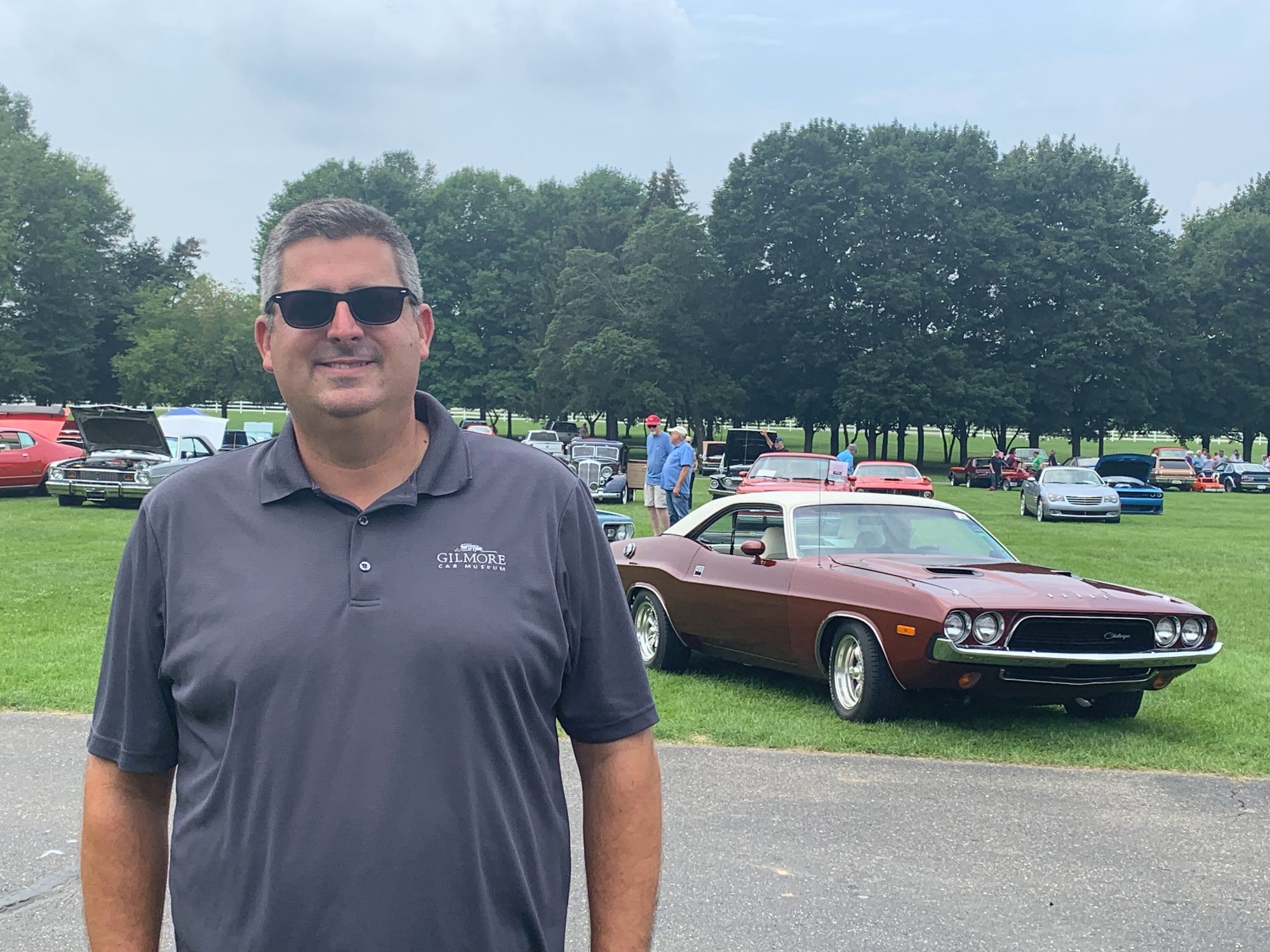 Mopar vehicle on display at Mopars at the Red Barns