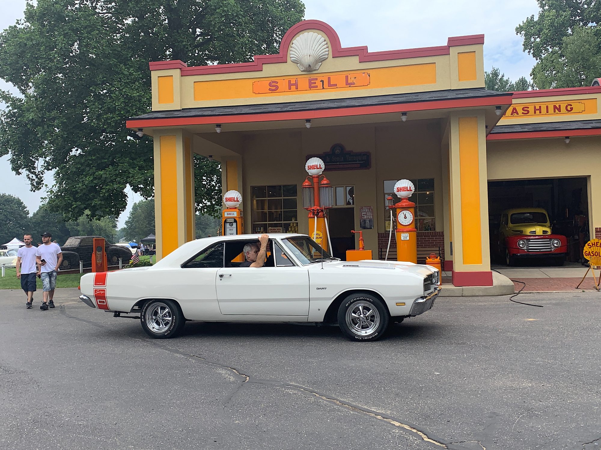 Mopar vehicle on display at Mopars at the Red Barns