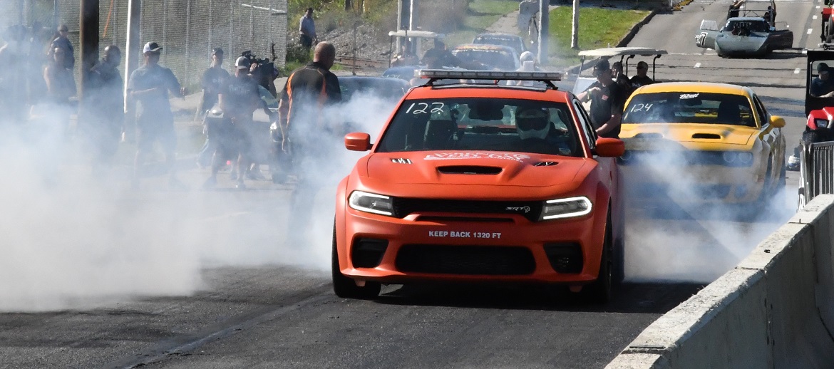 Charger drag racing