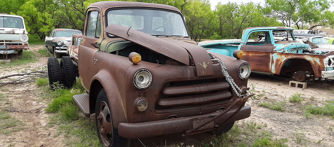 vintage Dodge truck