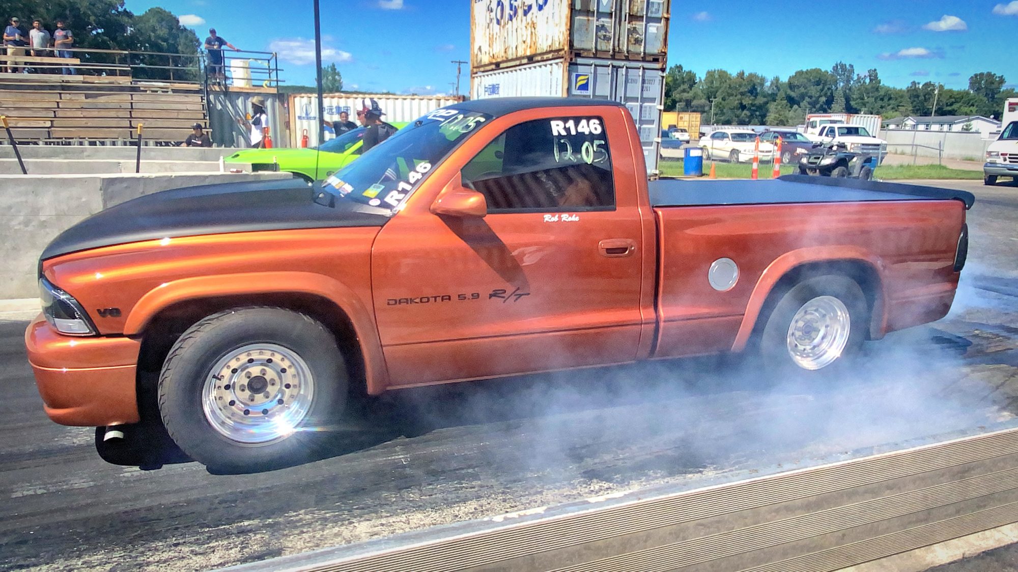 Dodge Dakota drag racing