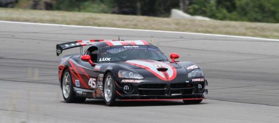 Cindi Lux road racing her Dodge Viper ACR-X