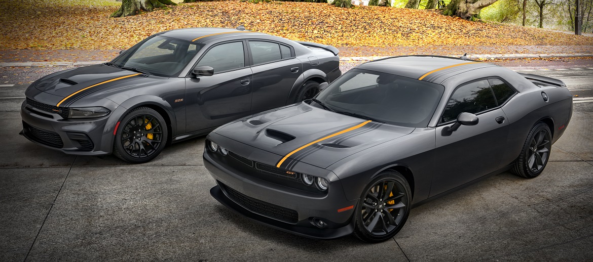Dodge Charger and Challenger Ready for Halloween with New HEMI<sup>®</sup> Orange and SRT<sup>®</sup> Black Packages