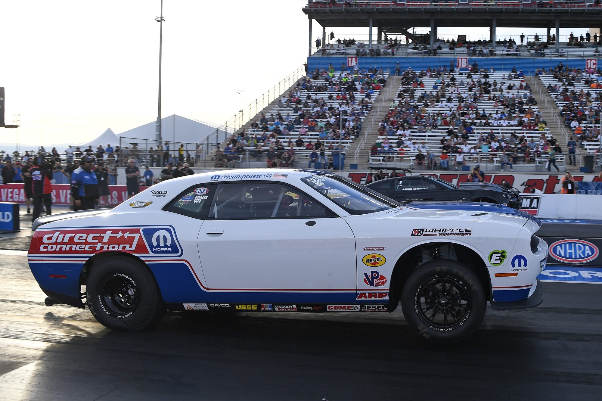 Leah Pruett drag racing