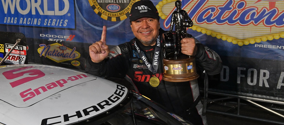 Pedregon Wins All-Dodge Funny Car Final at Dodge//SRT<sup>®</sup> NHRA Nationals Presented by Pennzoil