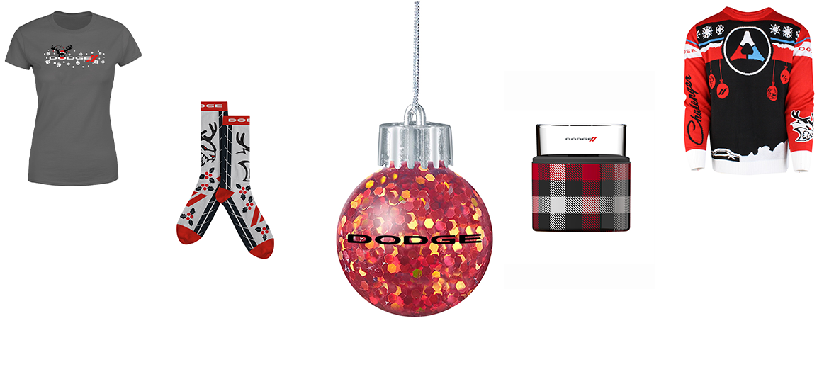 Dodge holiday merchandise