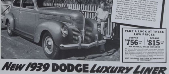 Vintage Dodge advertisement