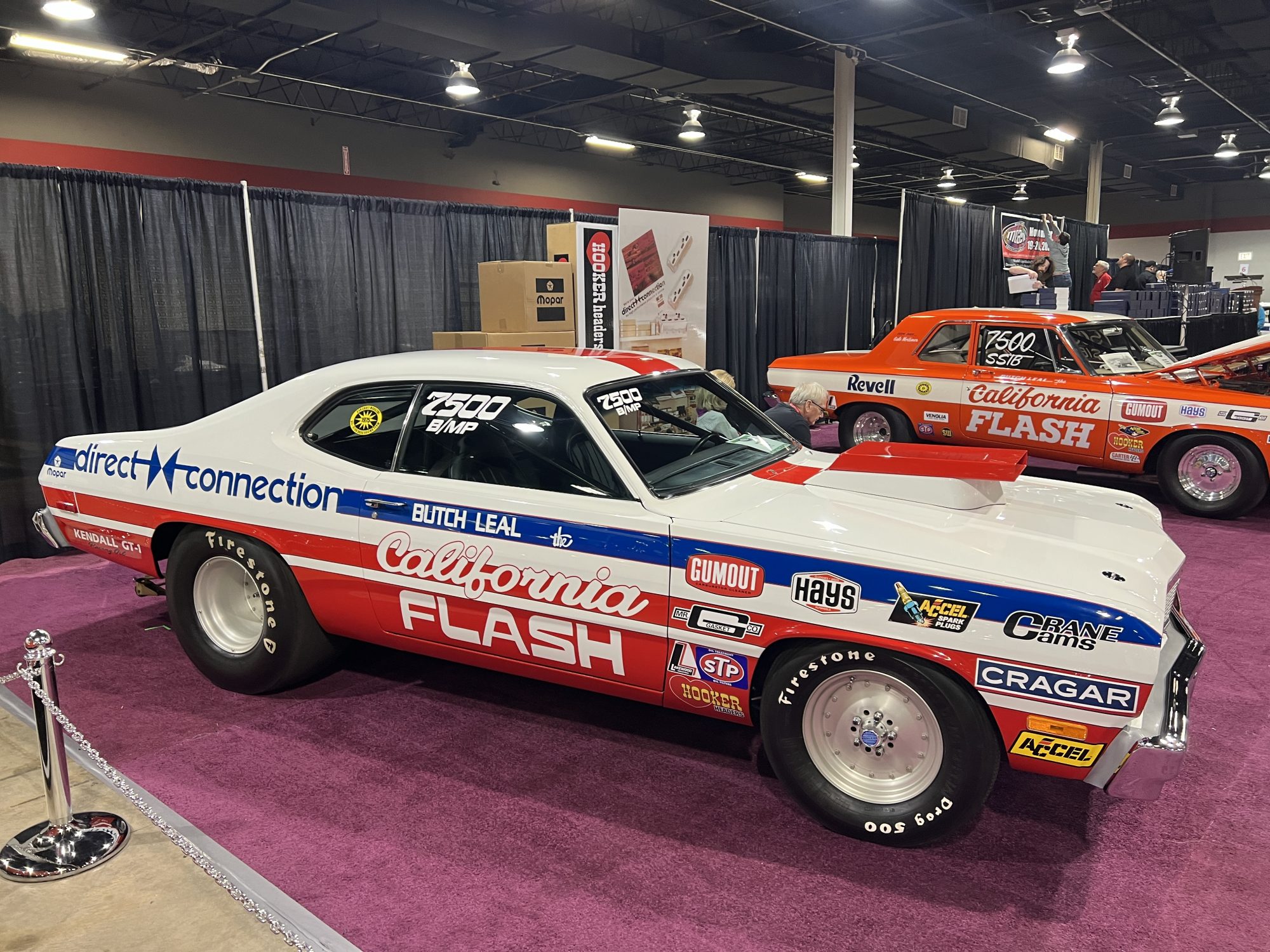 Vintage car on display at MCACN