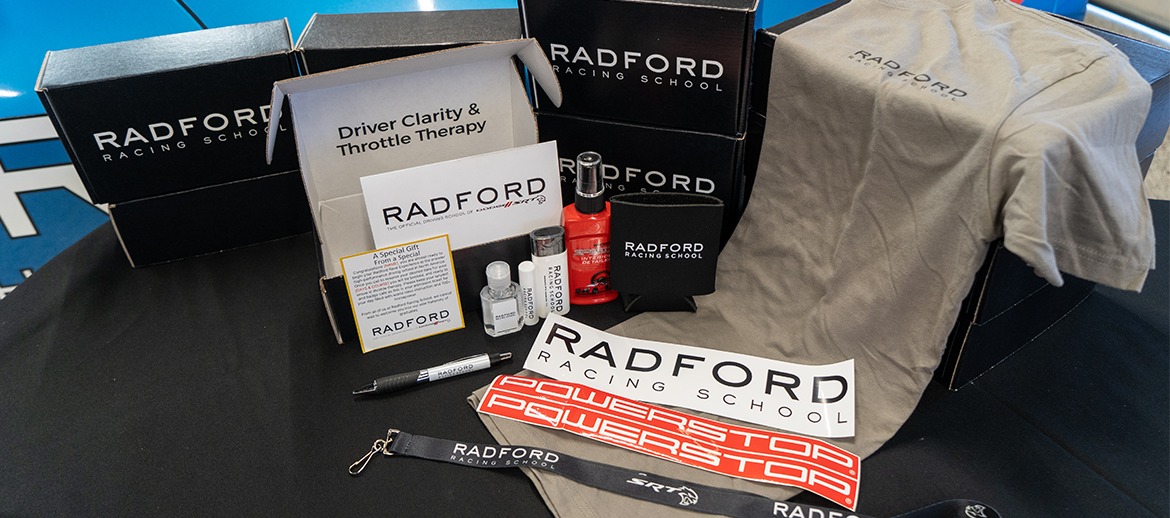 Radford Racing School holiday box