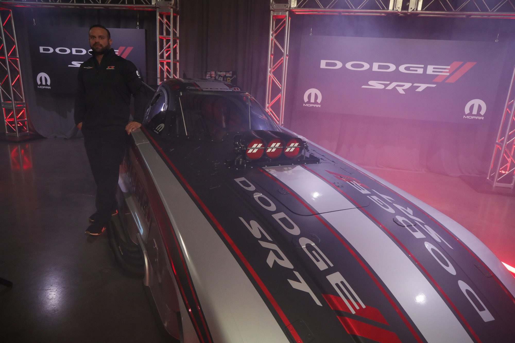 Matt Hagan - Driver, Dodge Power Brokers Charger SRT Hellcat Funny Car