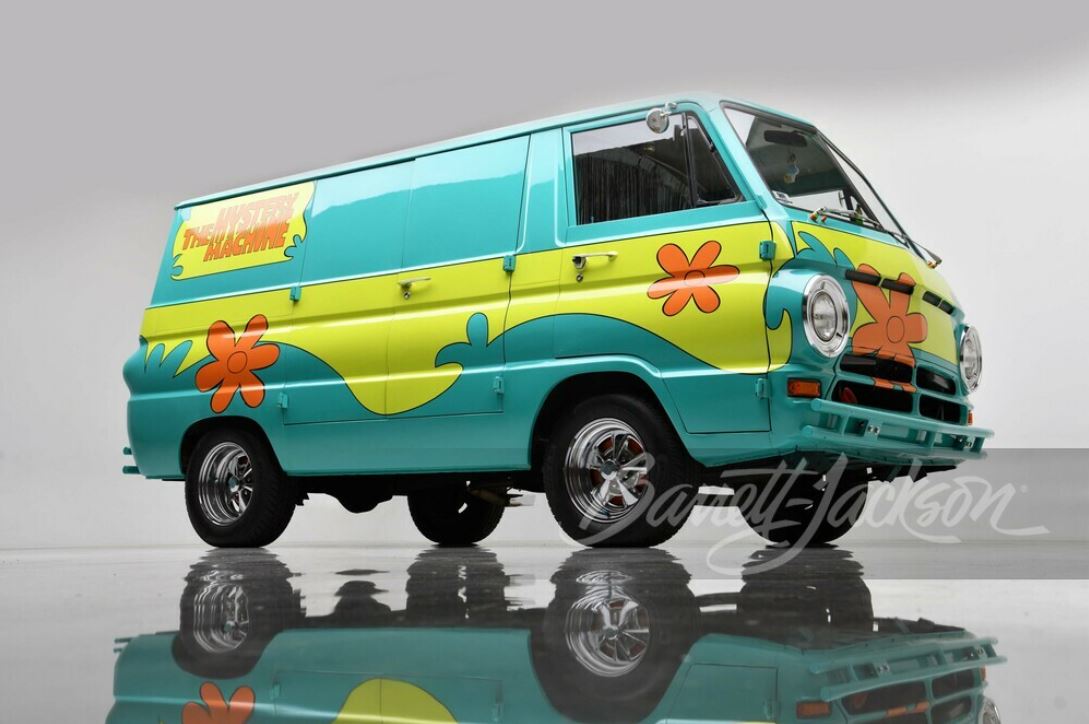 1966 Dodge A100 outfitted to look like The Mystery Machine